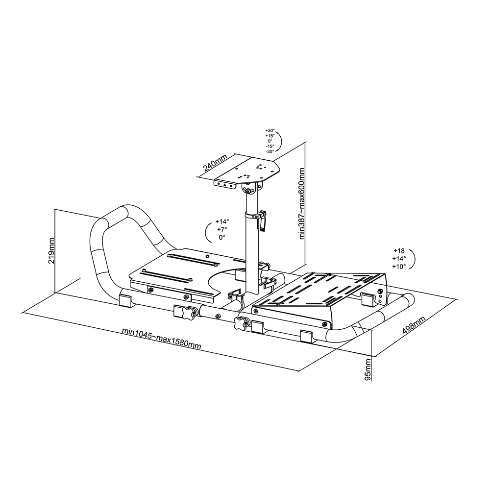 NitroKart Chassis OP NK77 CH (CHASSIS SEUL)